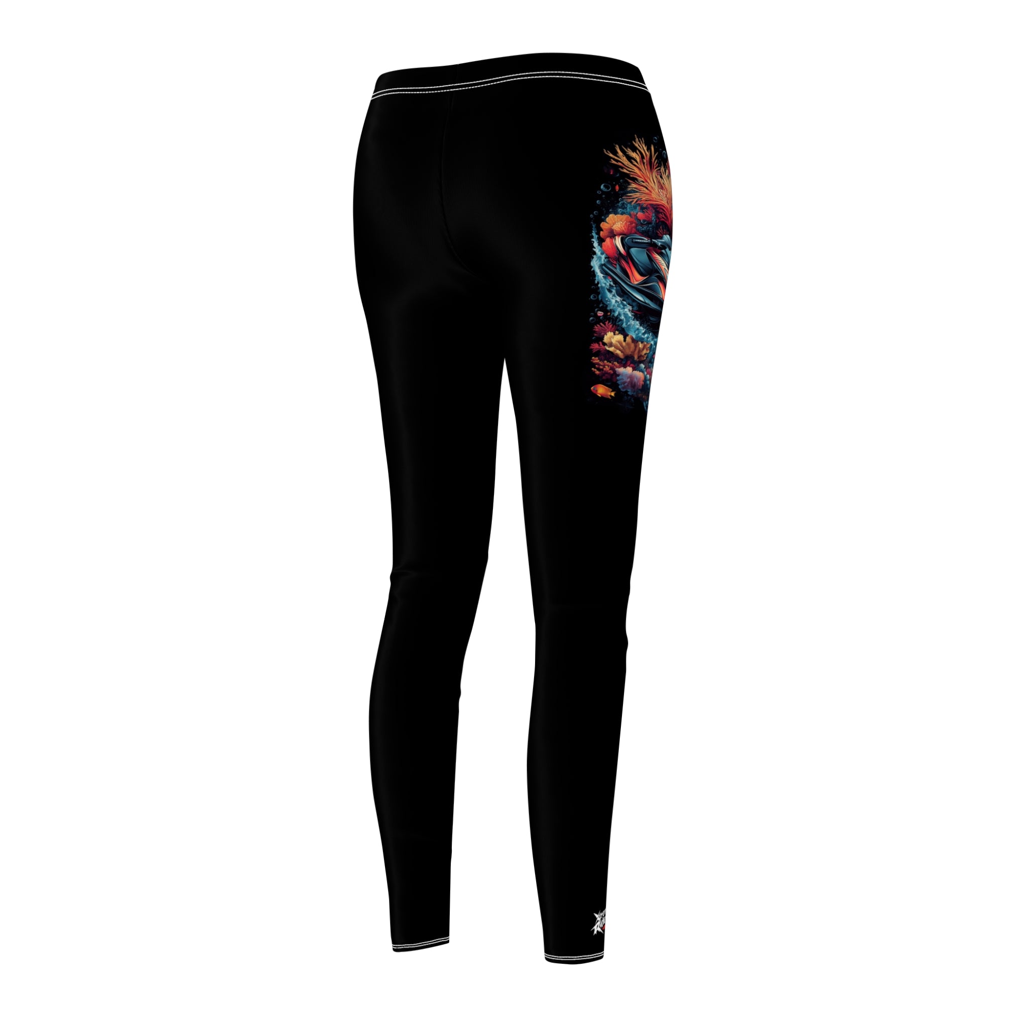 Coral Jet Ski - Watersports- Women's Casual Leggings - DC0255